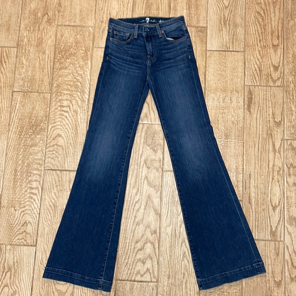 7 for all mankind dojo flare jeans